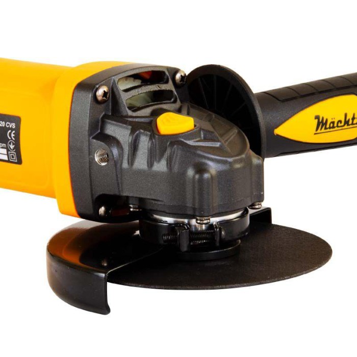 Кутова шліфувальна машина (болгарка) Mächtz MAG-12/1320 CVS (125 мм, регулювання обертів, стабілізація обертів)