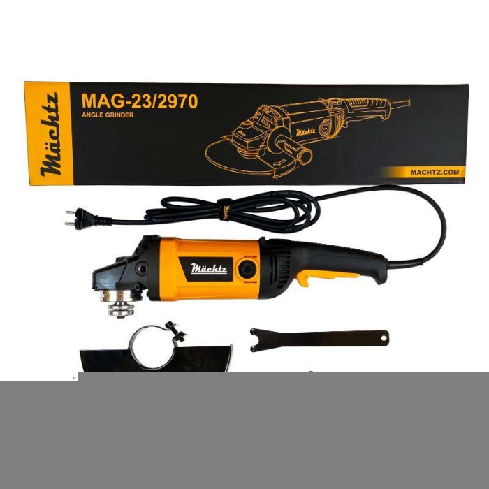 Угловая шлифмашина (болгарка) Mächtz MAG-23/2970 (230 мм диск, 2970 Вт)