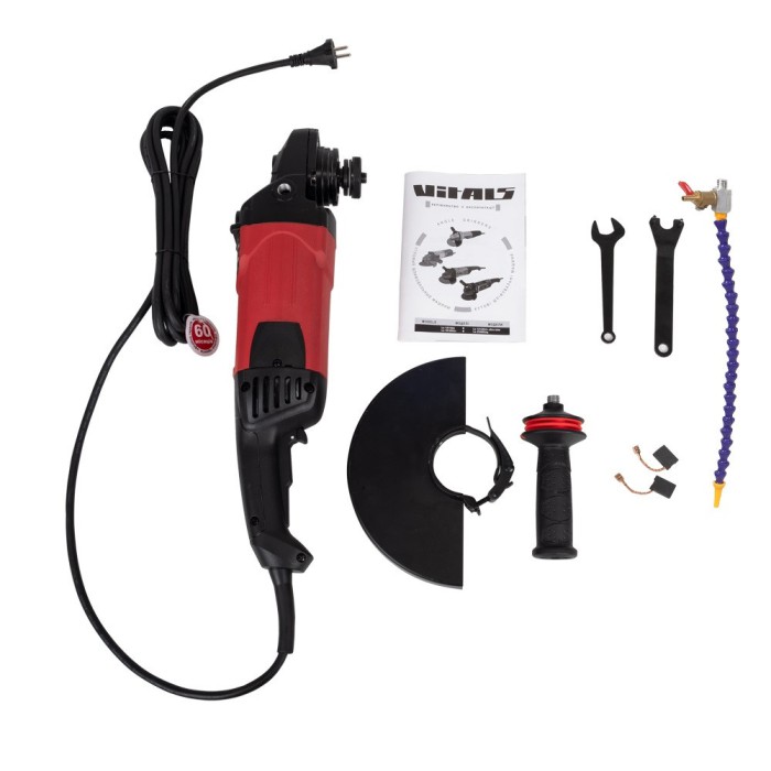 Кутова шлифмашина (болгарка) Vitals-Professional Ls2326DUq stone cutting+ (230 мм, 2600 Вт)