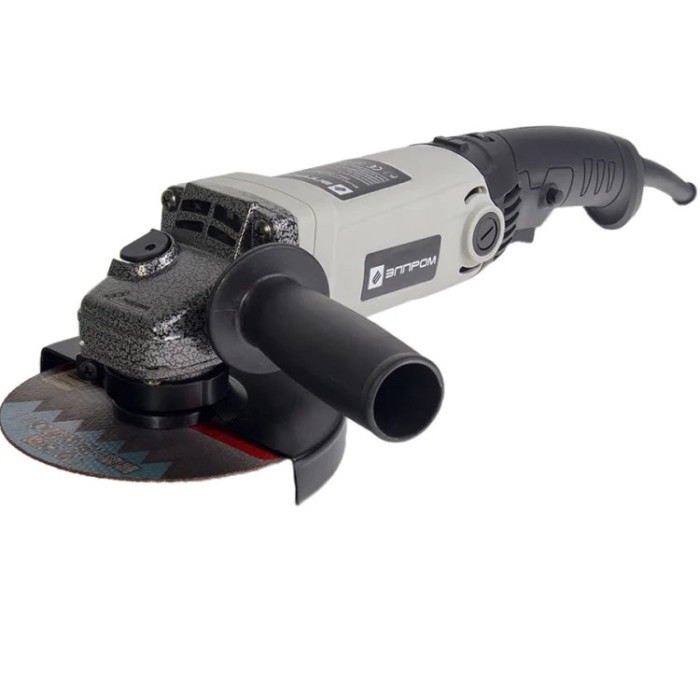 Кутова шлифмашина (болгарка) Елпром ЕМШУ-1000-125Е, 1000 Вт, 11000 об/хв, диск 125 мм, регулювання обертів