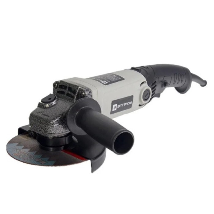 Кутова шлифмашина (болгарка) Елпром ЕМШУ-1000-125СЕ, 1000 Вт, диск 125 мм, регулювання обертів, плавний пуск