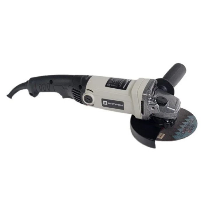 Кутова шлифмашина (болгарка) Елпром ЕМШУ-1000-125СЕ, 1000 Вт, диск 125 мм, регулювання обертів, плавний пуск