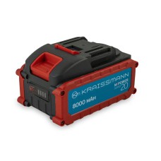 Универсальный аккумулятор KRAISSMANN 8021 MP 20, 20 В, Li-Ion, 8 А/ч