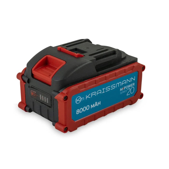 Универсальный аккумулятор KRAISSMANN 8021 MP 20, 20 В, Li-Ion, 8 А/ч