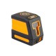Рівень лазерний MasterTool 30-1902, H+V, 2 лазерні головки RED, 0.3 мм/м, 15м, чохол