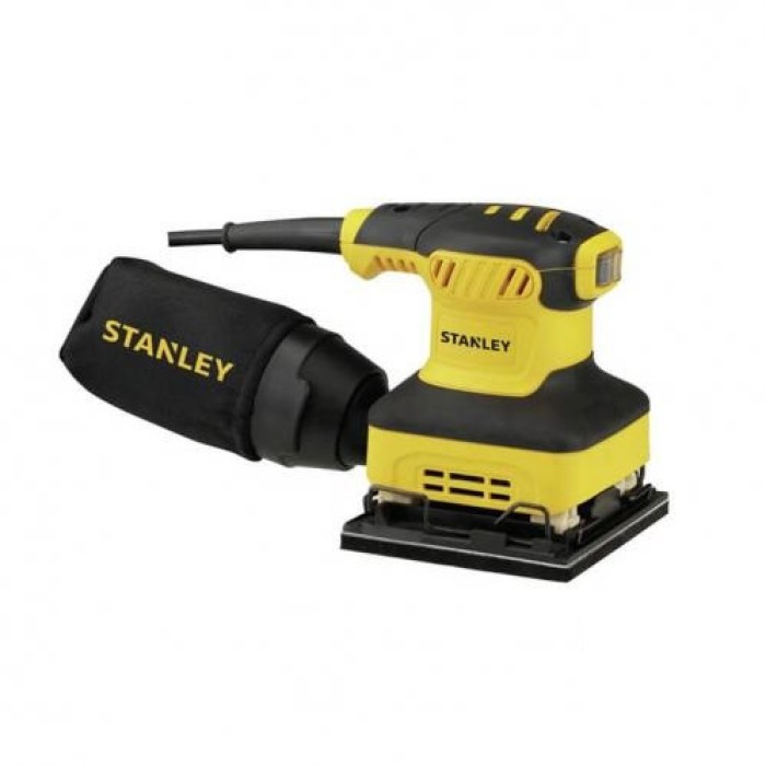 Вибрационная шлифовальная машина Stanley SS24, 240 Вт, 16000 об/мин, размер шлифовальной бумаги 110*104