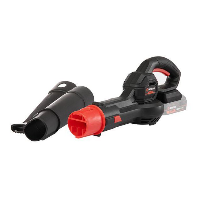 Воздуходувка аккумуляторная STORM INTERTOOL WT-9114, 20 В, воздушный поток 144 км/ч, без ЗУ и АКБ