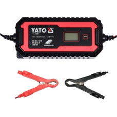Зарядний пристрій із РК-дисплеєм YATO YT-83001