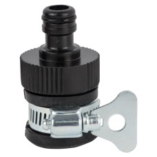 Адаптер для конектора 1/2" універсальний на кран без різі 1/2"×3/4" (ABS) GRAD (5016375) Адаптер для конектора 1/2" універсальний на кран без різі 1/2"×3/4" (ABS) GRAD (5016375)