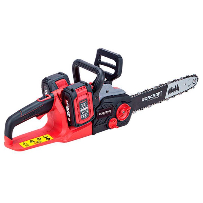 Акумуляторна безщіткова пила ланцюгова Worcraft CGC-S40LiBA (Без АКБ та ЗП)