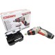 Аккумуляторная отвертка CROWN CT22024 MC (набор насадок, подсветка, кейс)