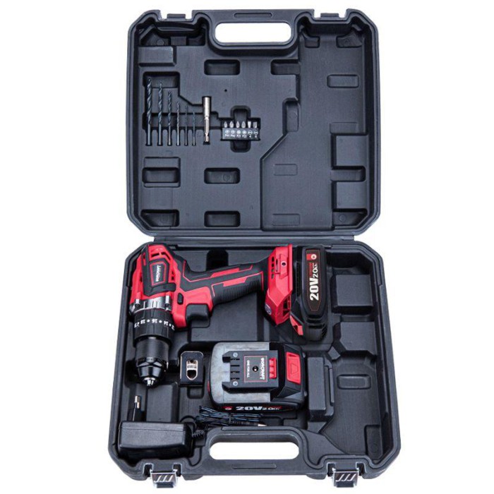 Аккумуляторный бесщеточный шуруповерт WORCRAFT CHD-S20LiBAC (20В, 2 Ач, кейс)
