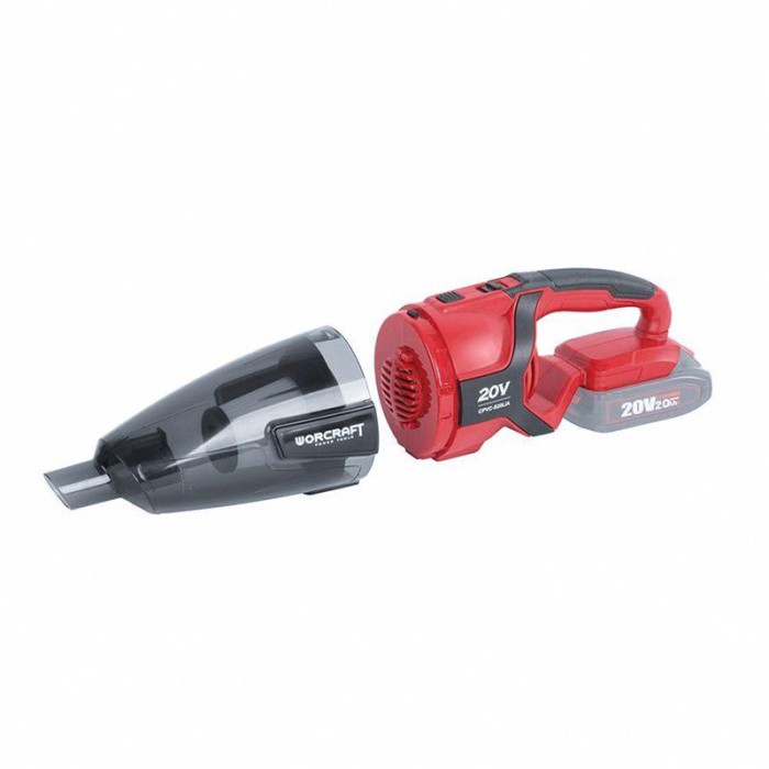 Акумуляторний пилосос ручний WORCRAFT CPVC-S20LiA (20В, без АКБ та ЗП)