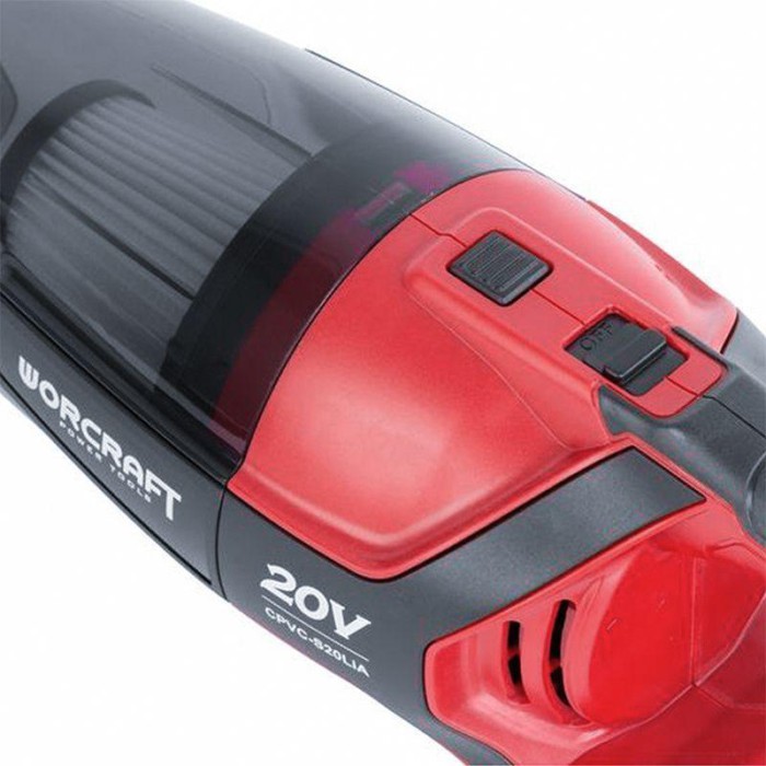 Акумуляторний пилосос ручний WORCRAFT CPVC-S20LiA (20В, без АКБ та ЗП)