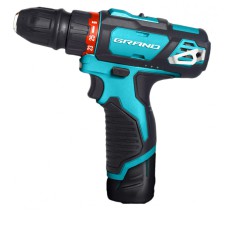 Акумуляторний шуруповерт Grand ДА-12DFR/PRO (12В, 2 Ач, 2 акумулятора, швидкознімний патрон, кейс)