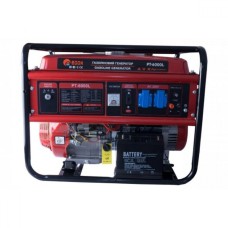 Бензиновий генератор Edon PT-6000L, 4.8 кВт, 389 см3, паливний бак 25 л, розетка на 12 В, мідна обмотка