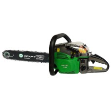 Бензопила Craft-Tec CT-5000 прозрачная крышка, 2 шины, 2 цепи