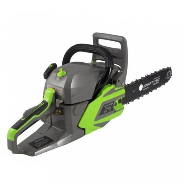 Бензопила Craft-tec CT-6900, 5.6 кВт, 7.6 л. с., 52 см3, шина 450 мм, бак 0.68 л., 2 шини, 2 ланцюги, праймер