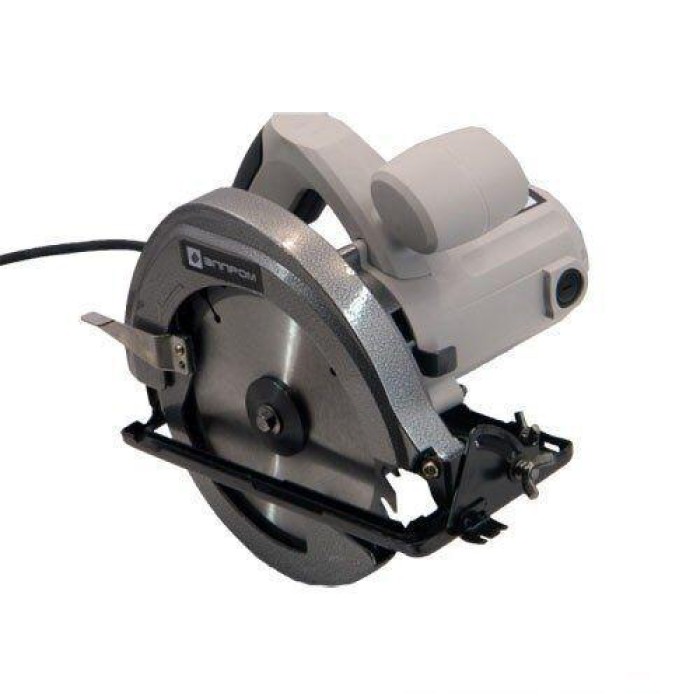 Дискова ручна (циркулярна) пила Елпром ЕПД-1400, 1400 Вт, 5000 об/хв, діаметр диска 185 мм, 60 мм пропил