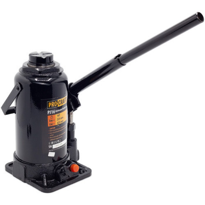 Домкрат гідравлічний Procraft PJ16 бренд UNIVERSAL (16 т, 225-425 мм)