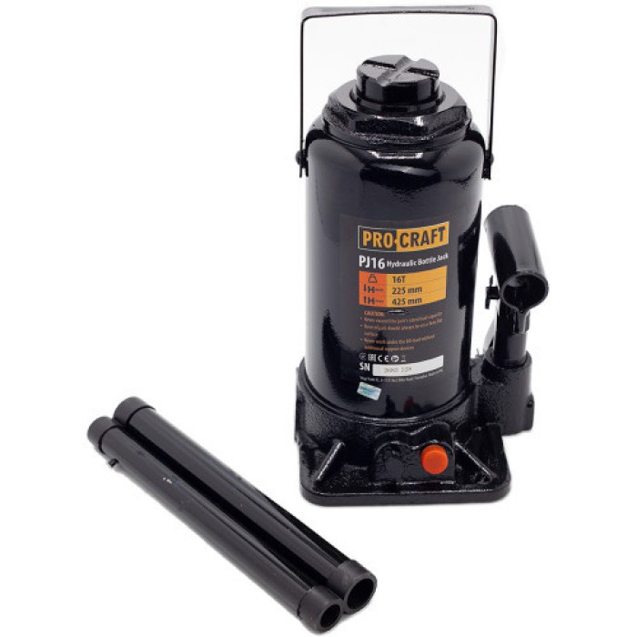 Домкрат гідравлічний Procraft PJ16 бренд UNIVERSAL (16 т, 225-425 мм)