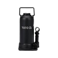 Домкрат гидравлический бутылочный YATO YT-17045, 12 т 230-505 мм