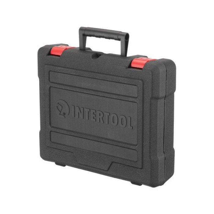 Дриль-шуруповерт акумуляторна INTERTOOL WT-0314, Li-Ion 18В, 25Nm, 2 швидкості, 2 акум 1.3 Ач