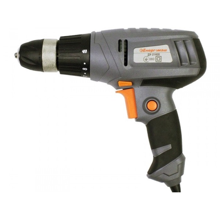 Дриль-шуруповерт мережевий Енергомаш ДУ-21400