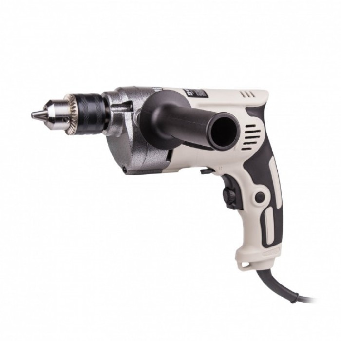 Дриль електрична Елпром ЕД-700, 700 Вт, 1200 об/хв, ключовою патрон 13 мм, металевий корпус редуктора