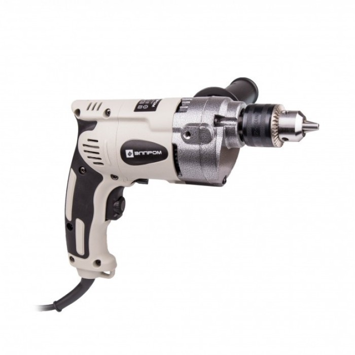 Дриль електрична Елпром ЕД-700, 700 Вт, 1200 об/хв, ключовою патрон 13 мм, металевий корпус редуктора