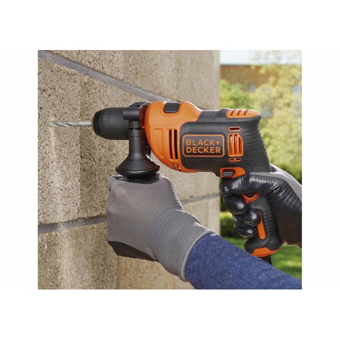 Дрель ударная Black+Decker 550 Вт BEH550-QS