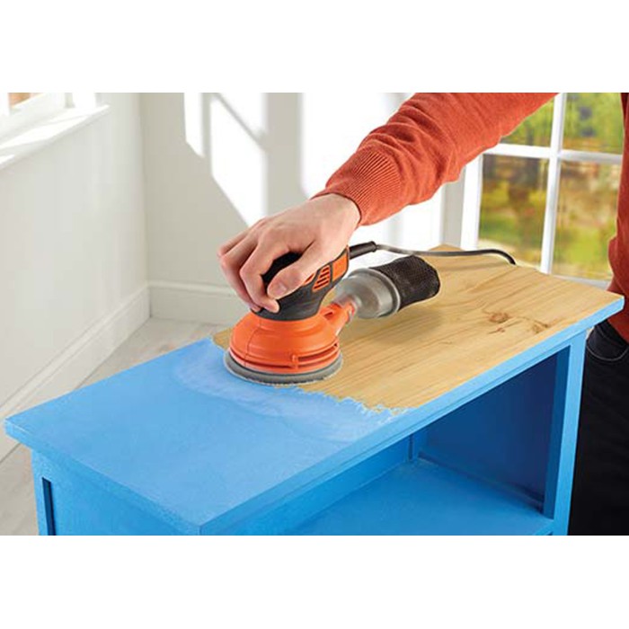 Эксцентриковая шлифмашина Black+Decker KA199 (125 мм, 240 Вт)