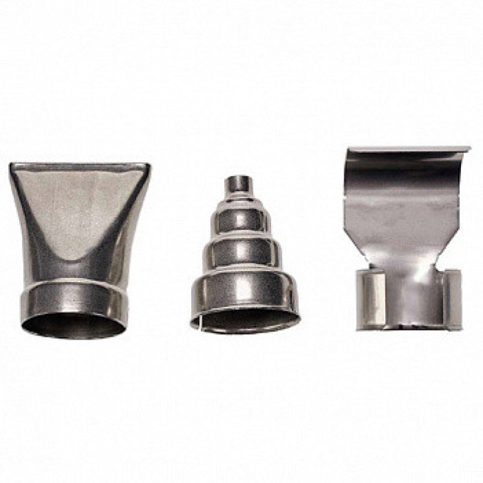 Фен промисловий акумуляторний Einhell TE-HA 18 Li - Solo (без акум.), 350/550 °С, 3 насадки, LED