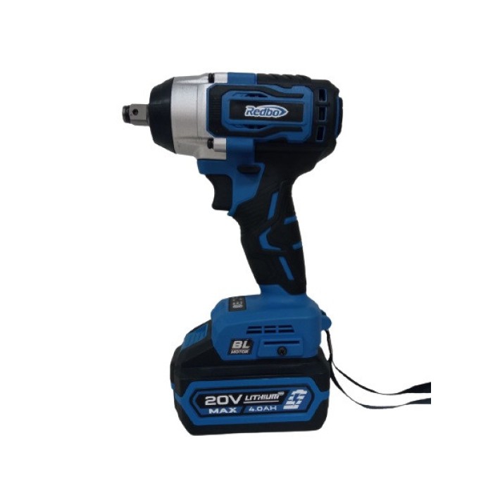 Гайковерт аккумуляторный REDBO OAW-20/300PBL, 20В, 4 А/ч, 300 Нм, подсветка, кейс