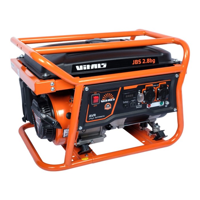 Генератор бензиновый Vitals JBS 2.8bg