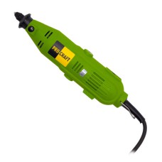 Гравіювальна машина PRO-CRAFT PG-130, 130 Вт, 8000-30000 об/хв, кейс, набір насадок, гнучкий вал