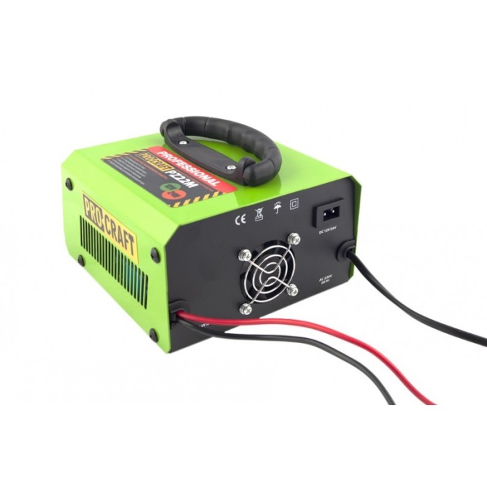 Инверторное зарядное устройство Proсraft PZ-22М, 520 Вт, 12/24 В, ток зарядки 20 А