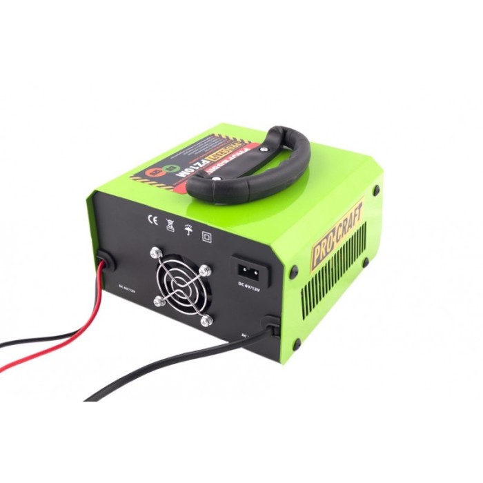 Інверторний зарядний пристрій Proсraft PZ10М, 165 Вт, 6/12 В, струм зарядки 10 А