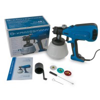Фарбопульт електричний KRAISSMANN 701 FS 3, 700 Вт, бачок 1.2, 120 DIN/сек, форсунки 1,0/2,0/3,0 мм Фарбопульт електричний KRAISSMANN 701 FS 3, 700 Вт, бачок 1.2, 120 DIN/сек, форсунки 1,0/2,0/3,0 мм