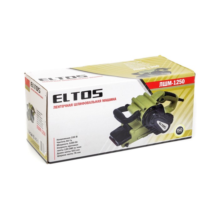 Ленточная шлифовальная машина Eltos ЛШМ-1250