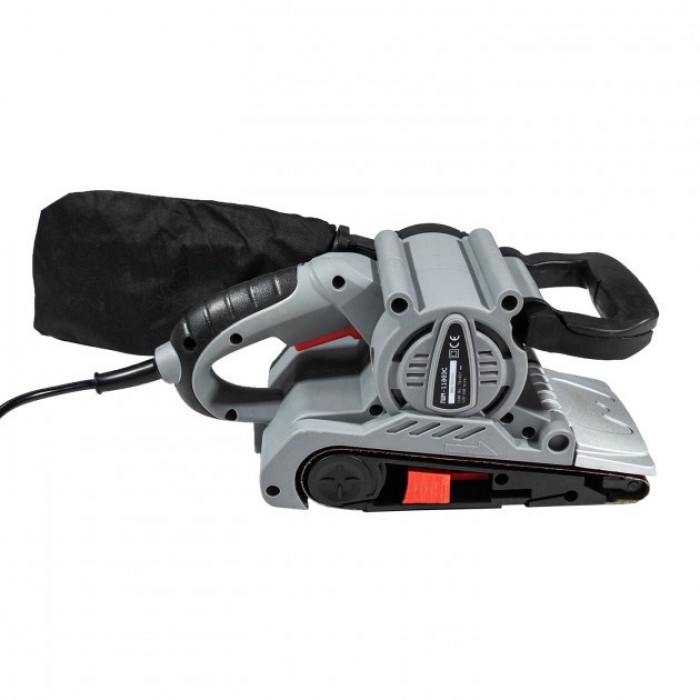 Стрічкова шліфувальна машина Арсенал ЛШМ-1100Э, 1100 Вт, швидкість стрічки 120-260 м/хв, пилозбірник