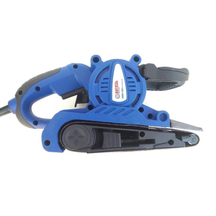 Стрічкова шліфувальна машина ВИТЯЗЬ ЛШМ-1180, 180 Вт, стрічка 457х76, швидкість стрічки 120-260 м/хв