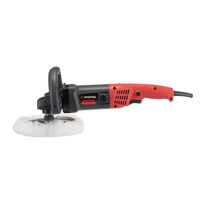Машина полировальная INTERTOOL WT-1800,1400Вт, 800-3200об/мин, 180мм