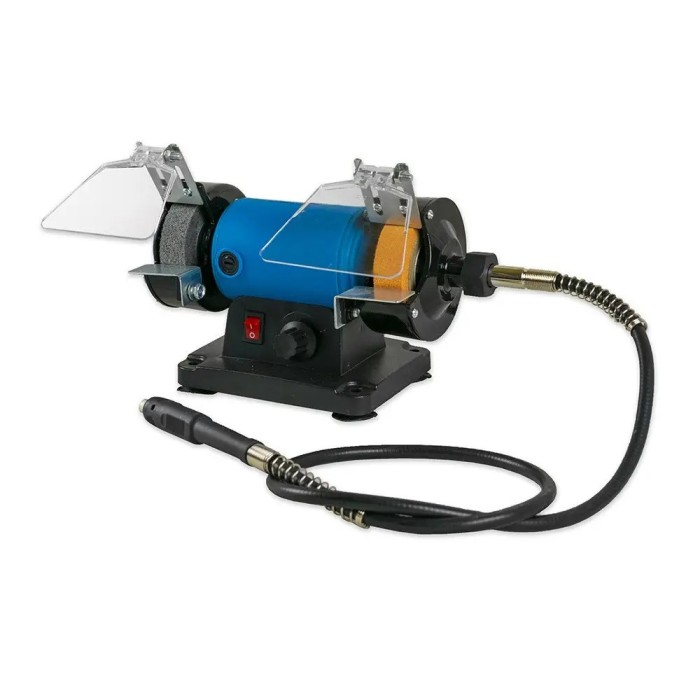 Машина точильно-шліфувальний з гравером KRAISSMANN 120 DS 75, 120 Вт, 0-9900 об/хв, гнучкий вал, коло 75 мм