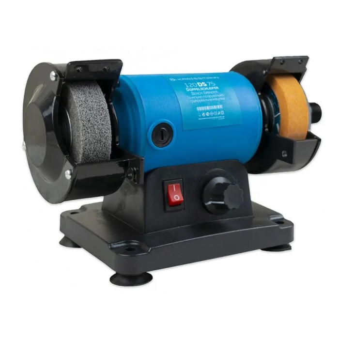 Машина точильно-шліфувальний з гравером KRAISSMANN 120 DS 75, 120 Вт, 0-9900 об/хв, гнучкий вал, коло 75 мм