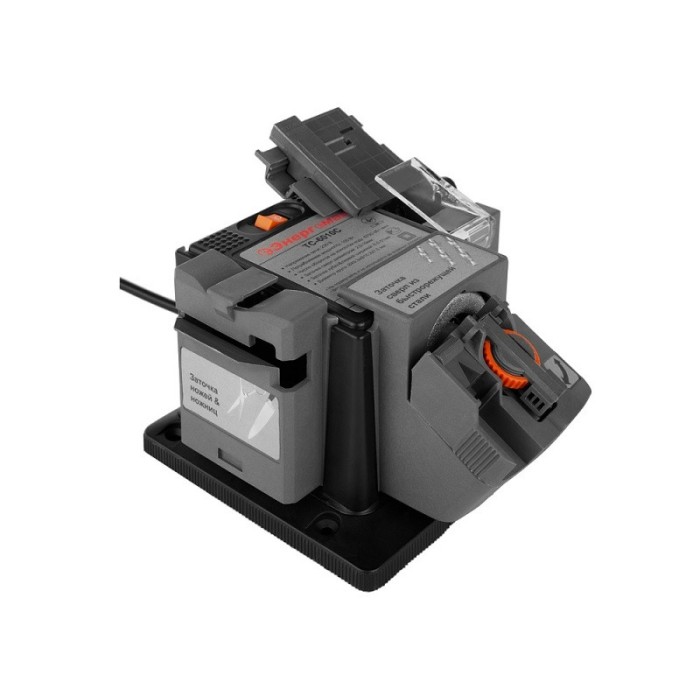 Багатоцільовий заточний верстат Енергомаш ТС-6010С, 100 Вт, діаметр заточування свердлів: 2-10 мм