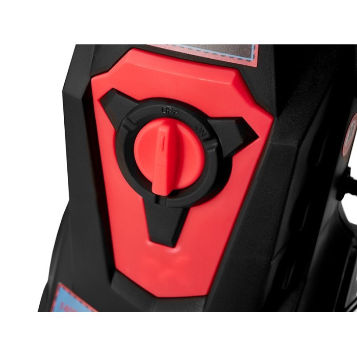 Мийка високого тиску BauMaster PW-9220BE, 2000 Вт, 145 бар, 6,5 л/хв, забір з ємкості шланг 5м, IPX5