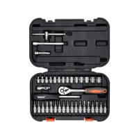 Набор головок торцевых STHOR 58640, 1/4" М3.5-14 мм 38 предметов