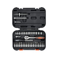 Набір головок торцевих STHOR 58640, 1/4" М3.5-14 мм 38 предметів