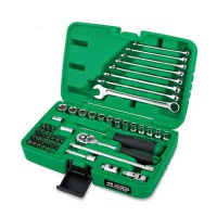 Набор инструмента TOPTUL GCAI4901, 1/4" + ключи 49ед.